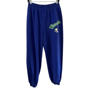 Peanuts Snoopy Royal Blue Joggers | Cartoon Graphic Sweatpants Unisex